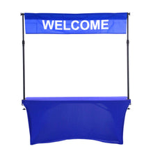 Load image into Gallery viewer, Welcome table banner over table