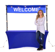 Load image into Gallery viewer, Welcome table banner over table