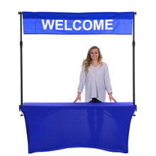 Load image into Gallery viewer, Welcome table banner over table