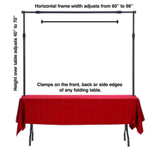 Load image into Gallery viewer, Over table banner frame