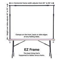 Load image into Gallery viewer, Welcome table banner over table